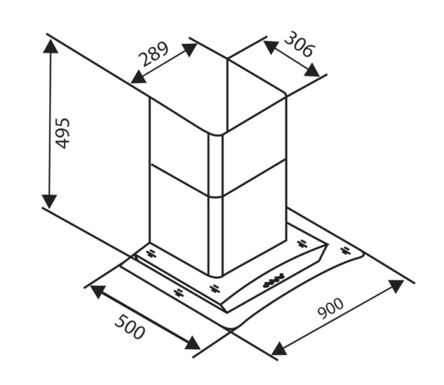 Máy Hút Mùi Kính Cong CANZY CZ 9990S