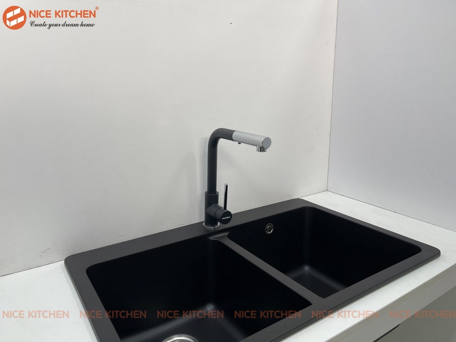 Chậu đá 2 hố Maadela MDS-A8251B