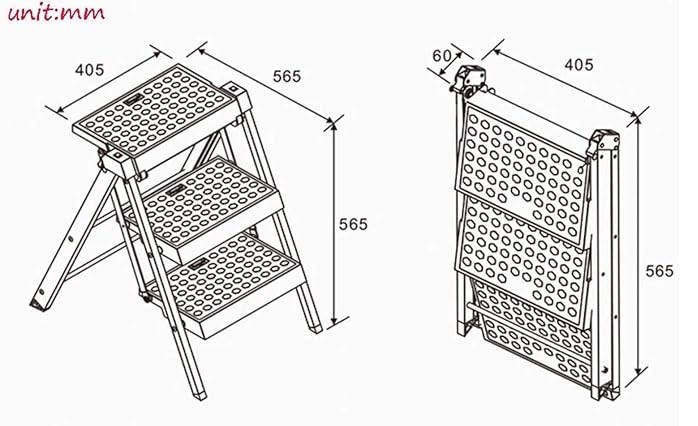 Đ&ocirc;n lấy đồ tr&ecirc;n cao gấp gọn 2 tầng 3 EUROGOLD EUT102 EUT103