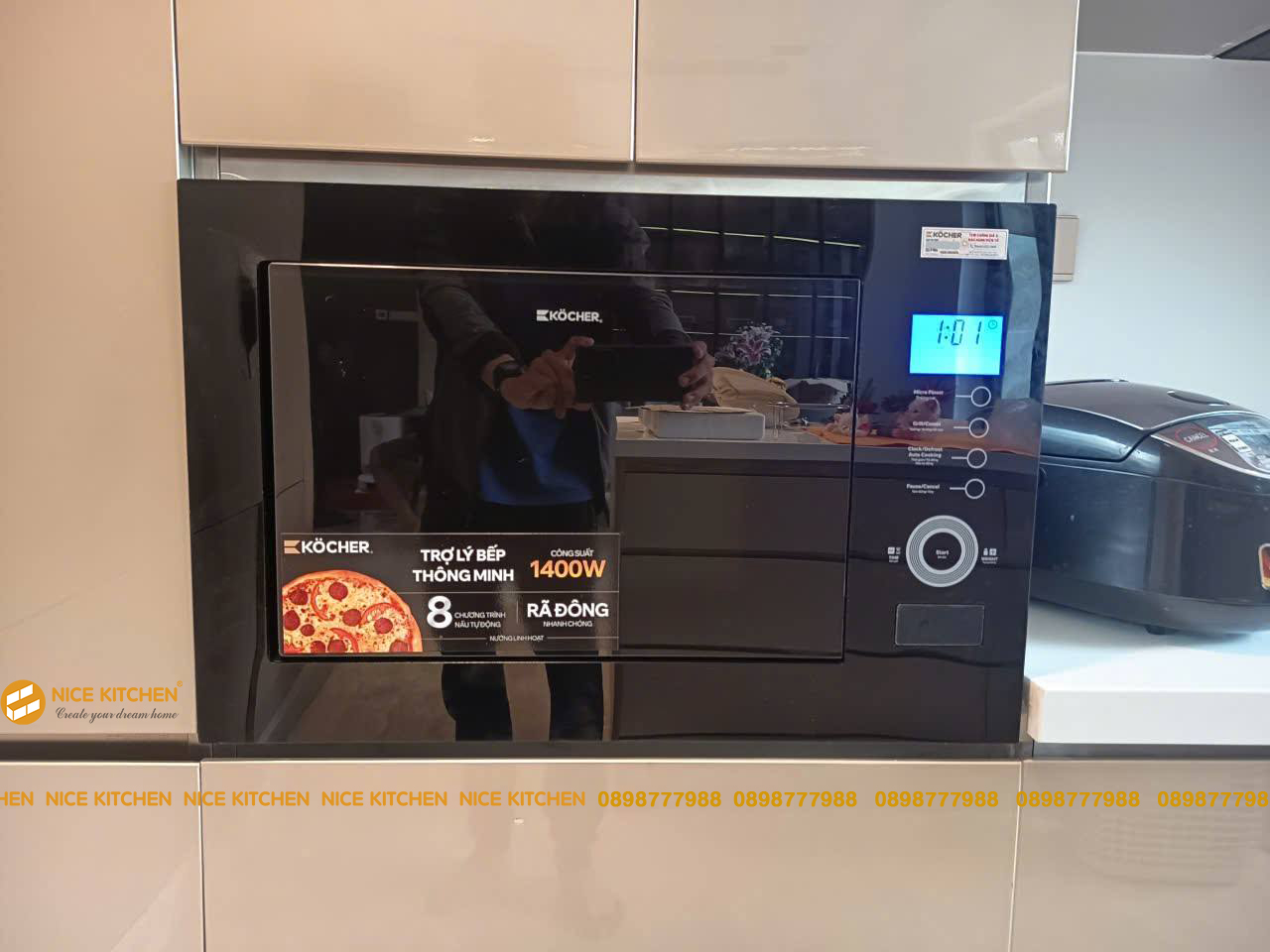 Lò vi sóng Kocher KMEU-1025A