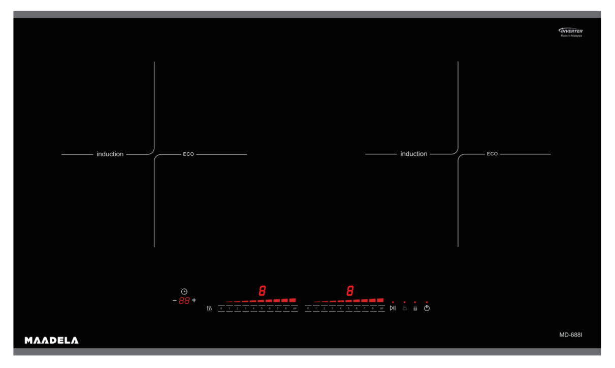 Bếp từ Maadela BAMBERG MD-688I