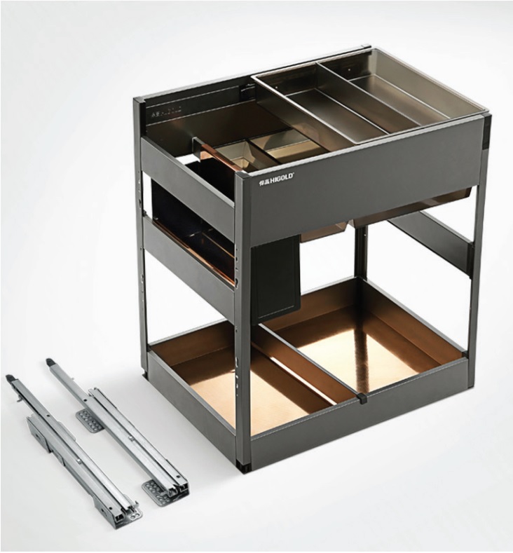 Kệ gia vị hộp nhôm Higold Shearer 4.0 306271 306272 306273 306274