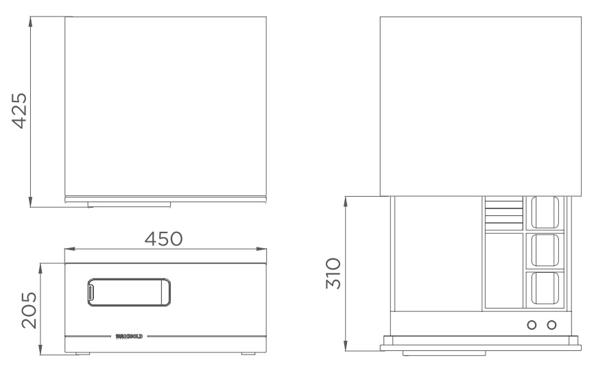 K&eacute;t sắt bảo hiểm Higold Series BV N&acirc;u cao cấp kh&oacute;a v&acirc;n tay th&ocirc;ng minh 703297S