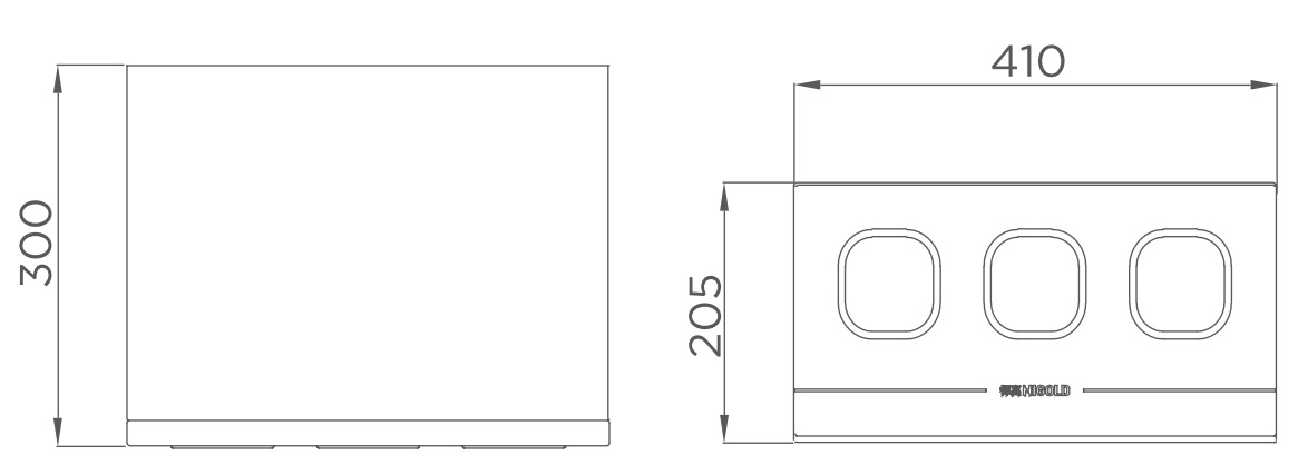 Tủ xoay đồng hồ cơ Higold Series BV n&acirc;u cao cấp 706154S