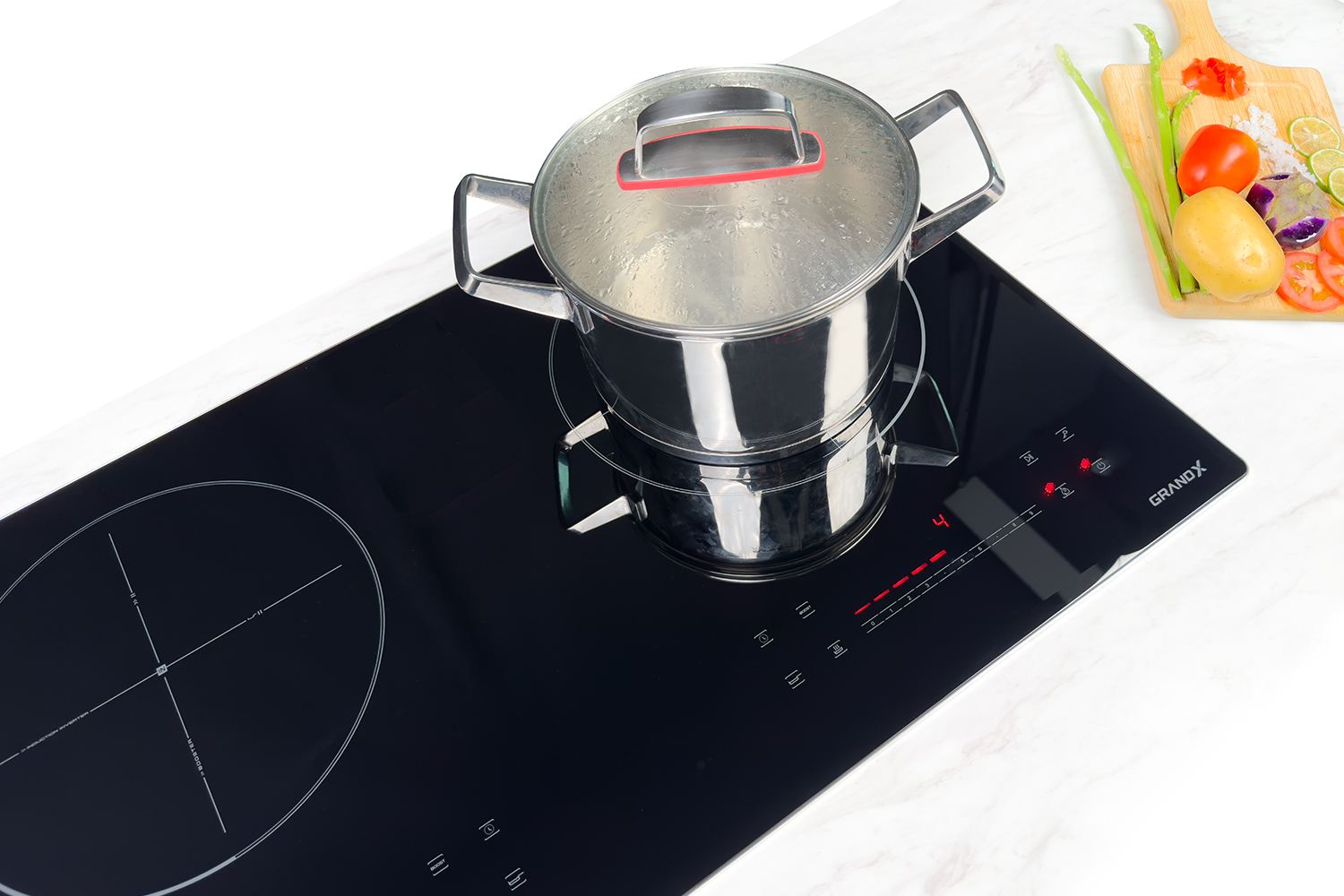 Bếp từ 2 lò Grand X GX IH618SE Serial 6