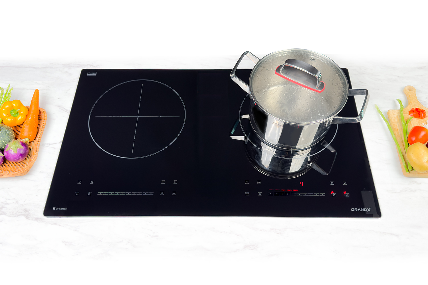 Bếp từ 2 lò Grand X GX IH618SE Serial 6