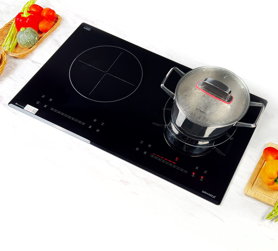 Bếp từ 2 lò Grand X GX IH615SE Serial 6