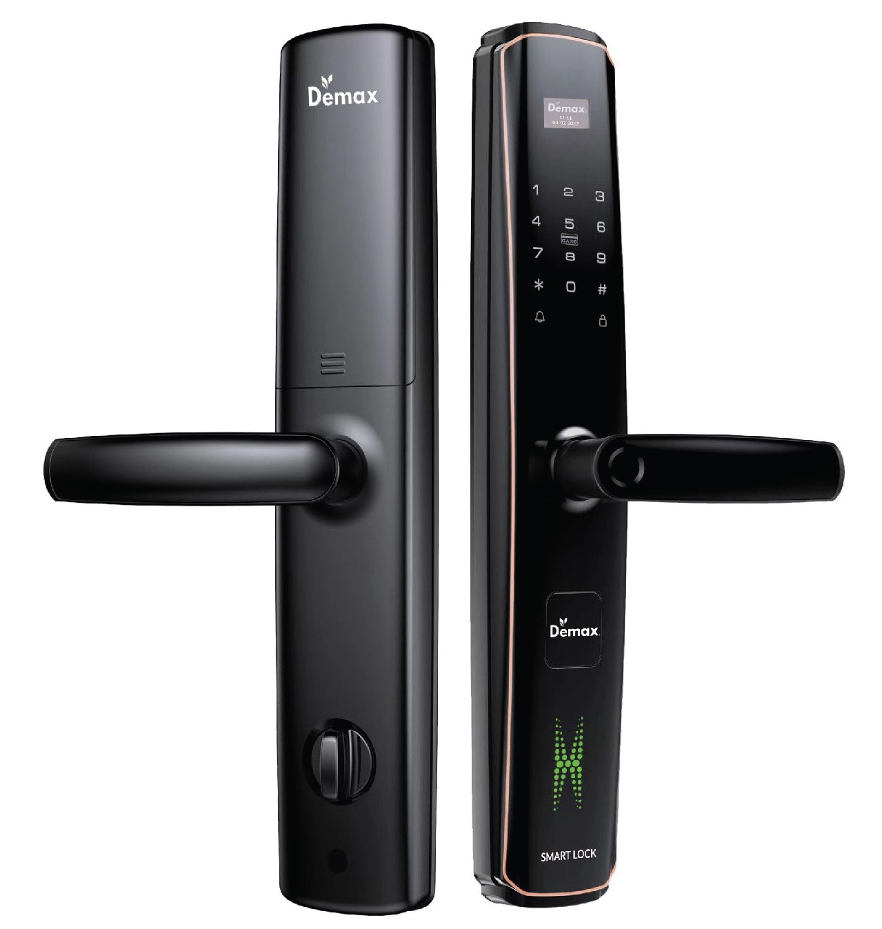 Khóa điện tử, vân tay thông minh Demax EL666 BN