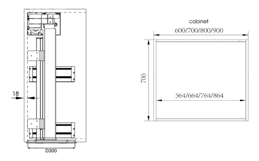 Kệ gia vị nâng hạ điện EUROGOLD ESL8860 ESL8870 ESL8880 ESL8890