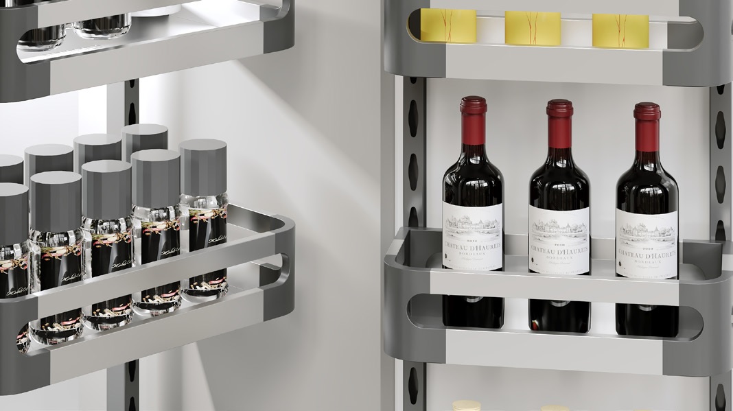 Hệ tủ đồ khô 4, 6 tầng EUROGOLD Inox hộp cánh mở EKM10645 EKM10445 EKM10660 EKM10460