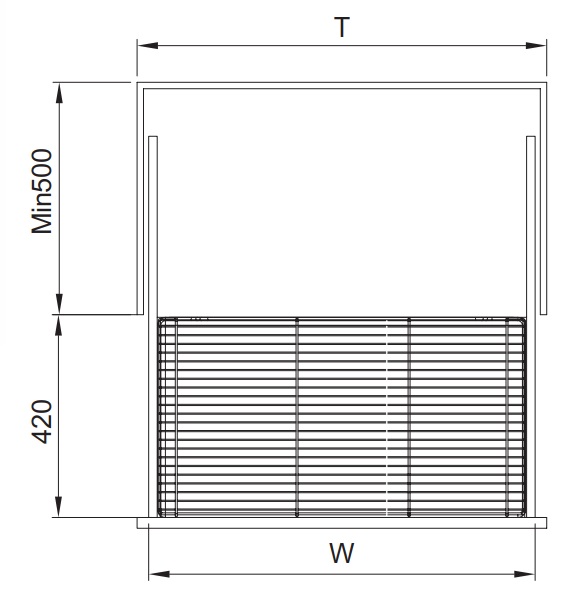 Kệ xoong nồi đa năng FASTER Inox 304 nan Oval FSDB70-OV FSDB80-OV FSDB90-OV