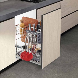 Kệ dao thớt gia vị đa năng Inox 304 FASTER FSDN35G304 FSDN40G304