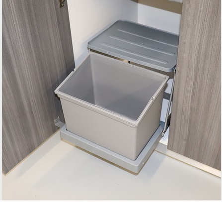 Thùng rác 1 ngăn gắn cánh CANZY CZA-1002-1x16L