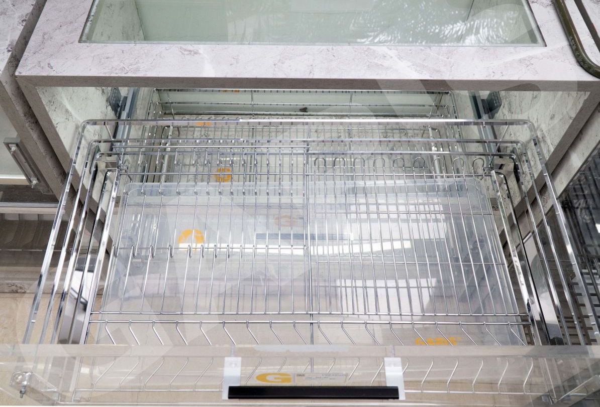 Kệ bát đĩa đa năng GARIS Inox 304 GD02C