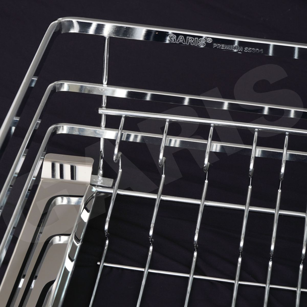 Kệ bát đĩa đa năng GARIS Inox 304 GD02C