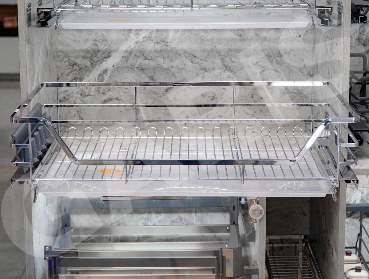 Kệ xoong nồi đa năng GARIS Inox 304 GP04C cánh mở