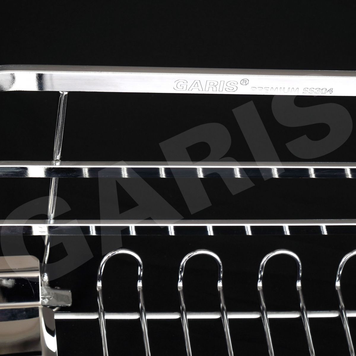 Kệ xoong nồi đa năng GARIS Inox 304 GP04C cánh mở