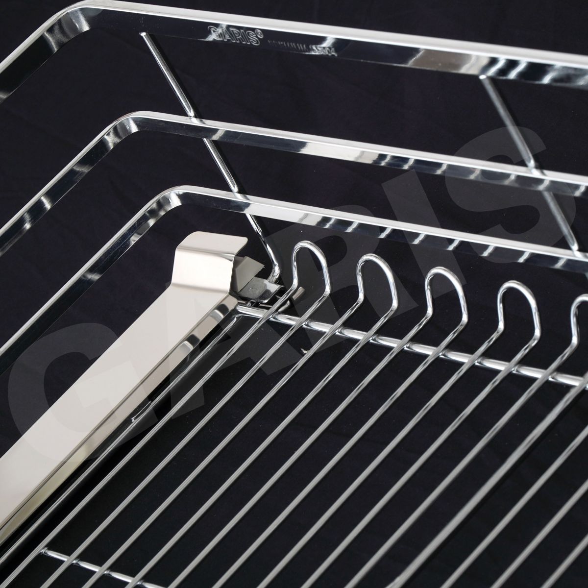 Kệ xoong nồi đa năng GARIS Inox 304 GP04C cánh mở