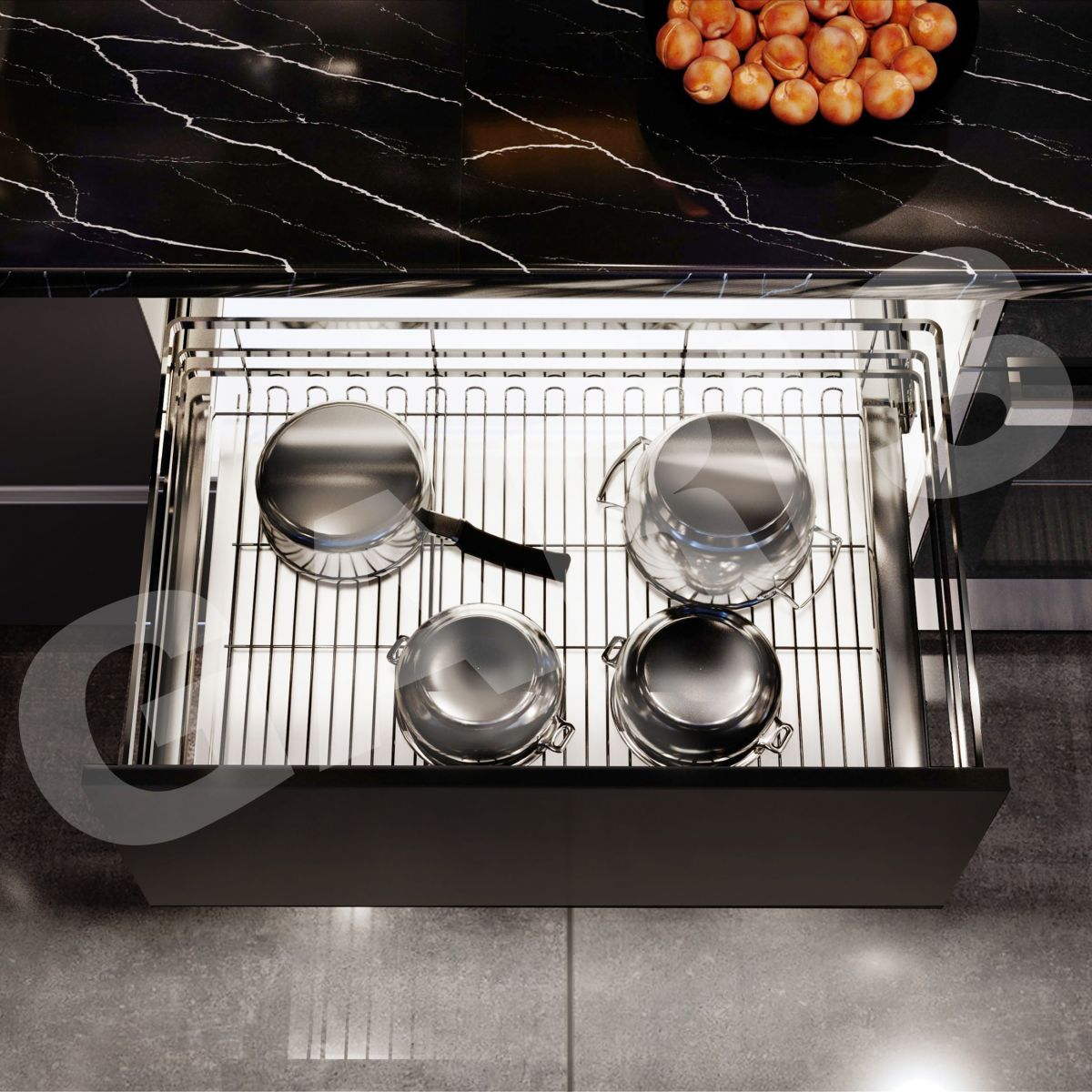 Kệ xoong nồi đa năng GARIS Inox 304 GP02E