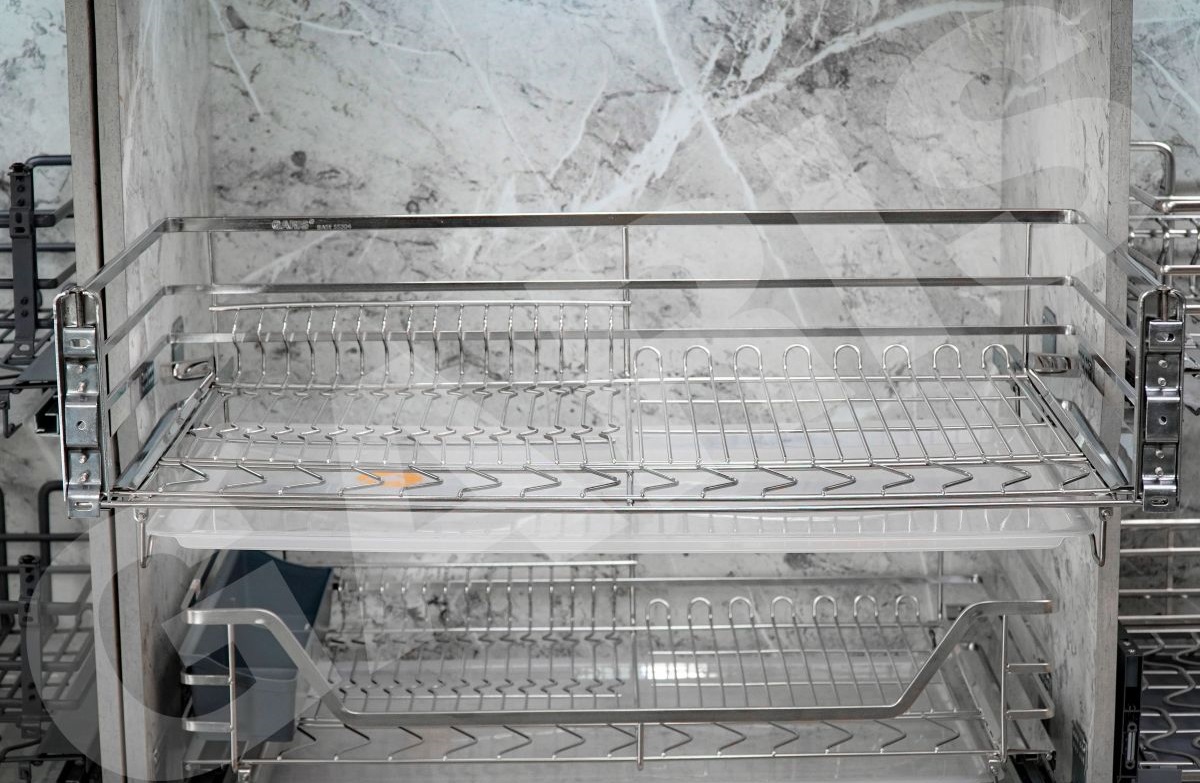 Kệ bát đĩa đa năng GARIS Inox 304 GD02E