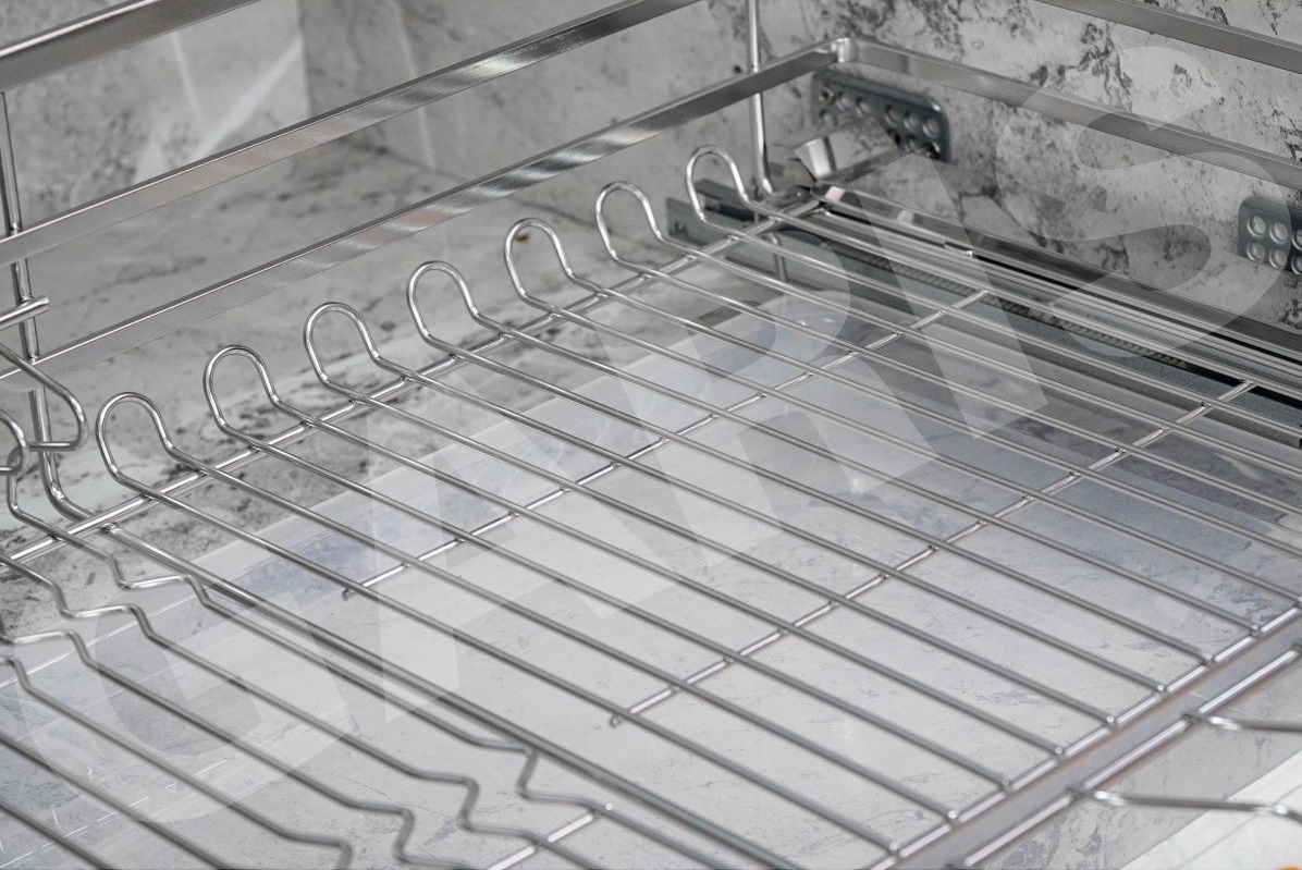 Kệ bát đĩa đa năng GARIS Inox 304 GD04E cánh mở