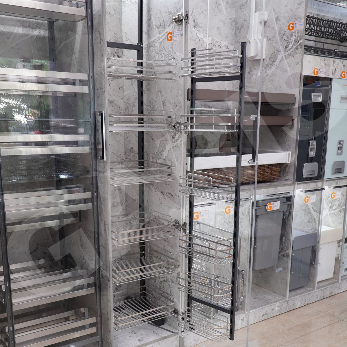 Kệ tủ đồ khô 6 tầng Inox 304 GARIS MS6.45V