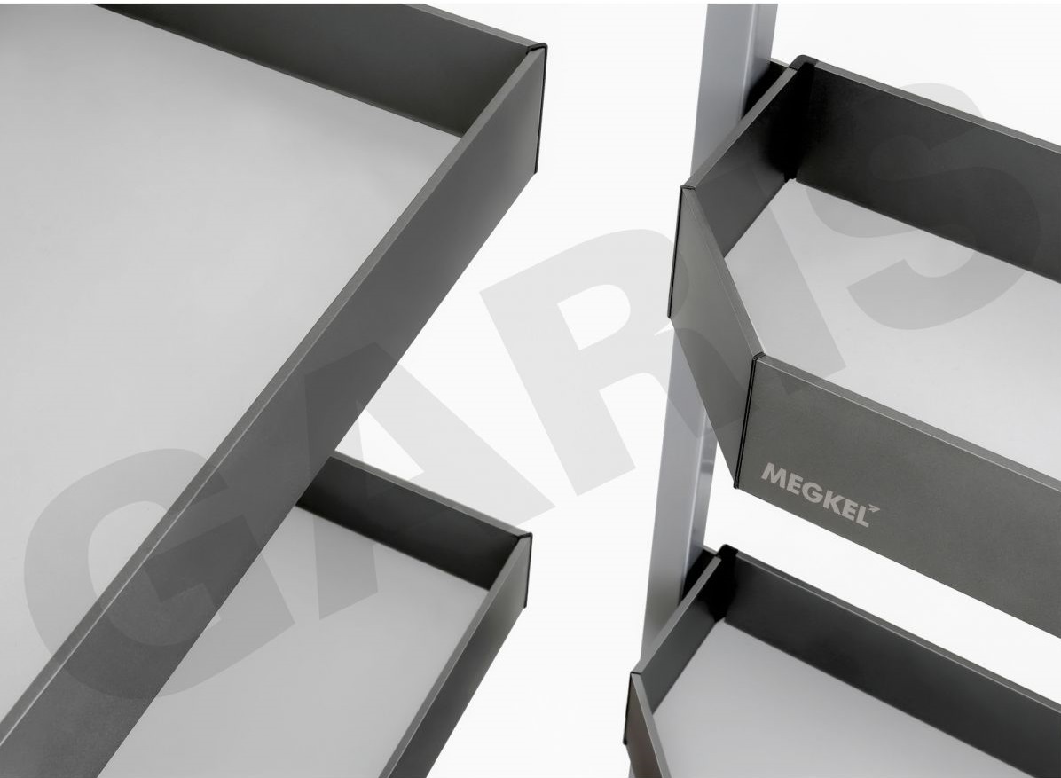 Kệ tủ đồ khô 6 tầng nhôm phủ flourocarbon GARIS MS6.45GA MS6.60GA