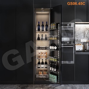 Kệ tủ đồ khô 6 tầng GARIS Inox 304 GS06.45C GS6.45E GS6.60E