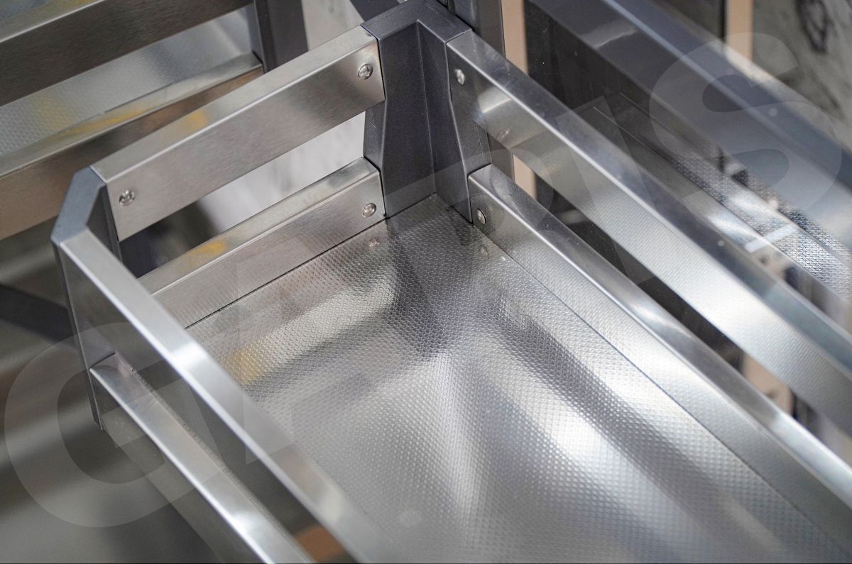 Kệ tủ đồ khô 2 tầng inox hộp GARIS GS02.60