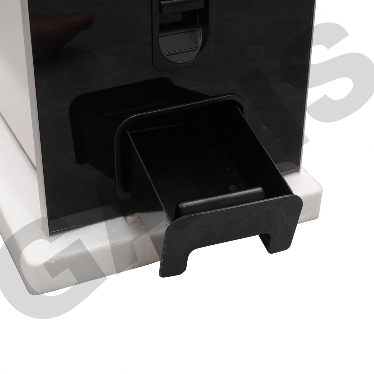 Thùng gạo điện tử mặt kính viền nhôm GARIS MR06.30BE MR06.30ME