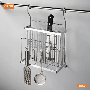Giá treo dao thớt inox 304 GARIS GI04.5