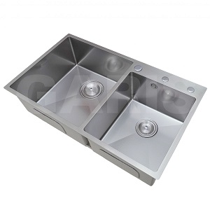 Chậu rửa bát 2 hố inox SUS304 GARIS GS21.82