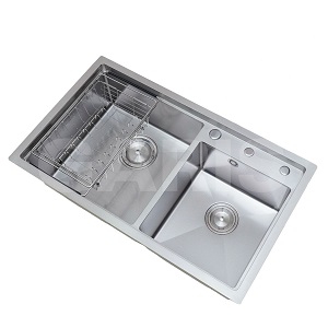 Chậu rửa bát 2 hố inox SUS304 GARIS GS22.82