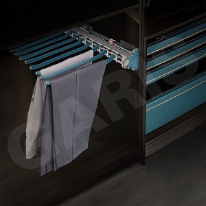 Kệ vắt quần áo treo hông ray trượt GARIS GW37E