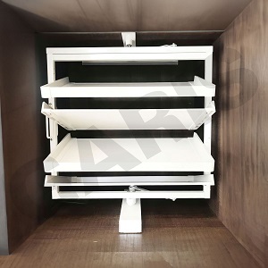 Kệ giày dép thông minh 4 tầng xoay 360 độ GARIS GW25