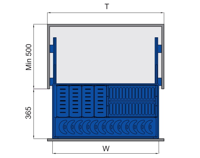Kệ bát đĩa thìa muỗng inox hộp Higold 303301 303302 303303 303304
