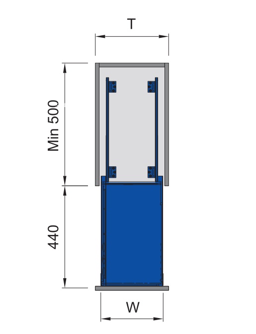 Kệ gia vị đa năng Inox phủ Chrome gắn ray hông Higold 304302 304301