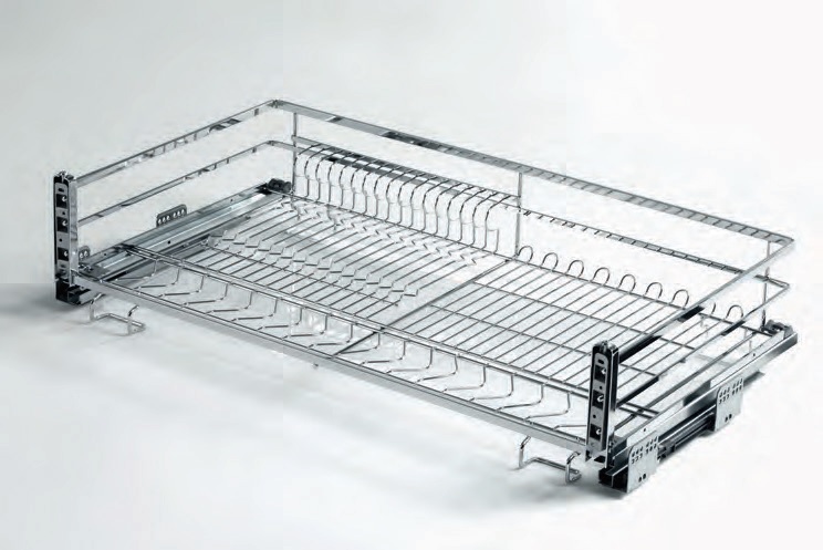 Kệ bát đĩa đa năng Inox phủ Chrome Higold 303502 303504 303505