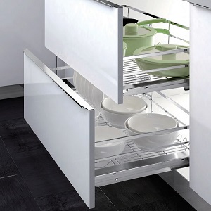 Kệ bát đĩa đa năng Inox phủ Chrome Higold 303502 303504 303505