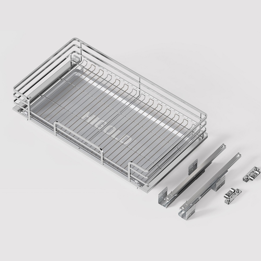 Kệ xoong nồi đa năng Inox Sus304 nan dẹt Higold Diamon 2.0 301531 301532 301534 301535