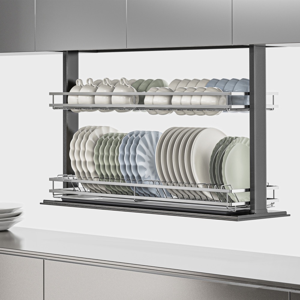 Kệ bát đĩa nâng hạ điện Higold 401361 401362 401363 401364