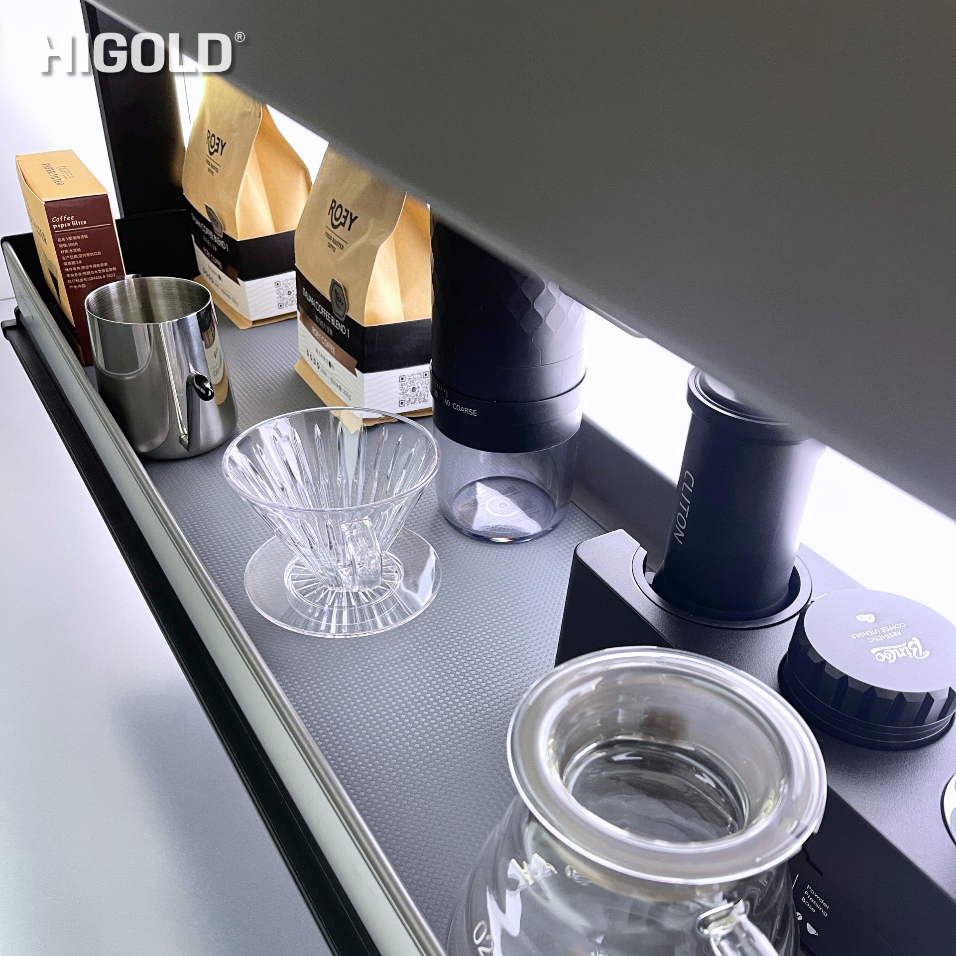 Kệ gia vị nâng hạ điện Higold Star Move Shearer Series 401351 401352 401353 401354