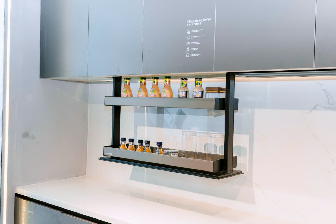 Kệ gia vị nâng hạ điện Higold Star Move Shearer Series 401351 401352 401353 401354