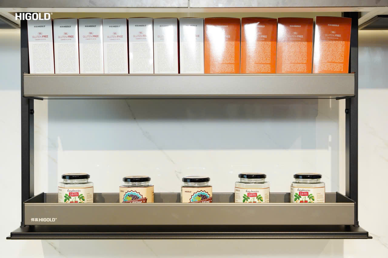 Kệ gia vị nâng hạ điện Higold Star Move Shearer Series 401351 401352 401353 401354