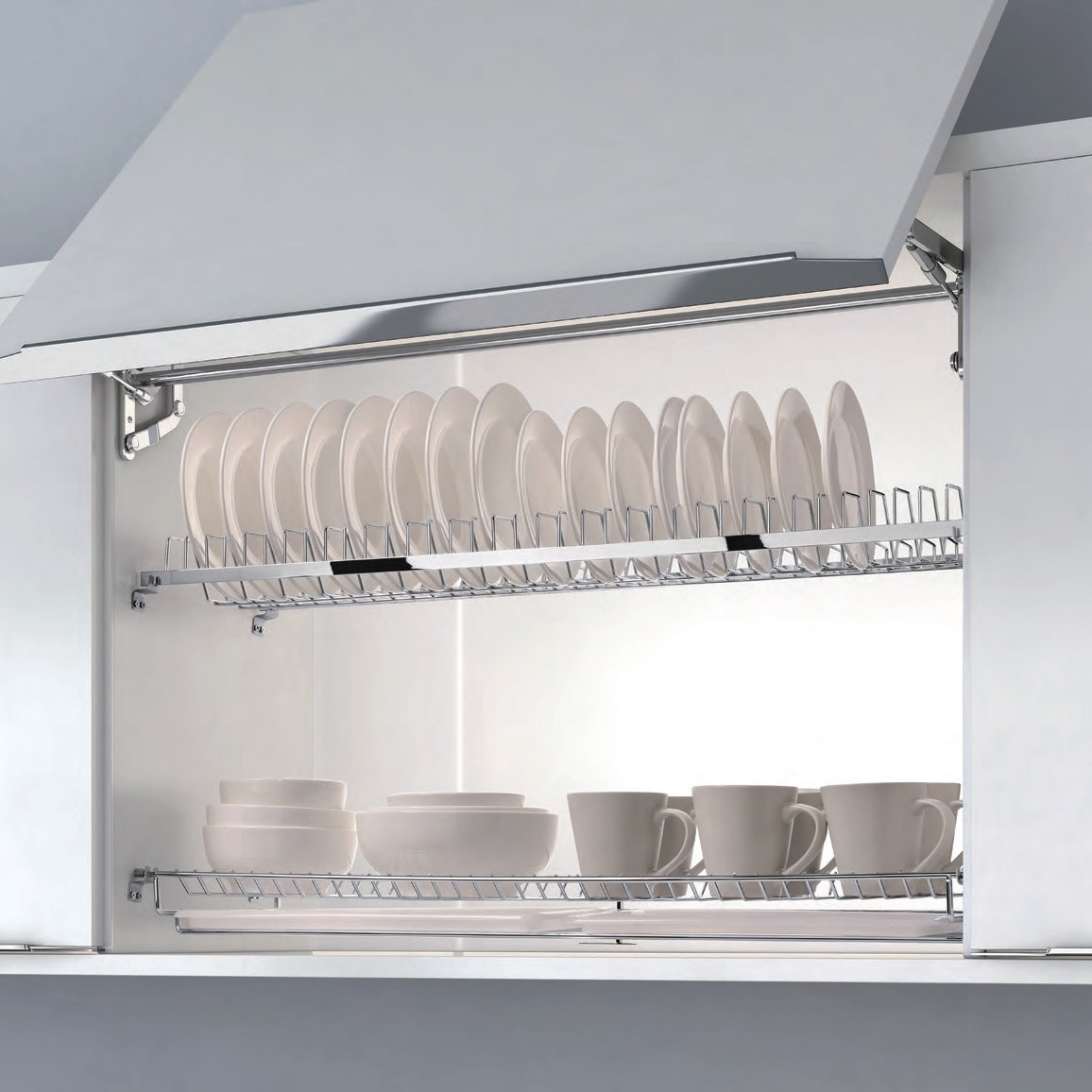 Kệ bát đĩa cố định 2 tầng Inox 201 , Sus304 Higold 401011 401012 401013 401014