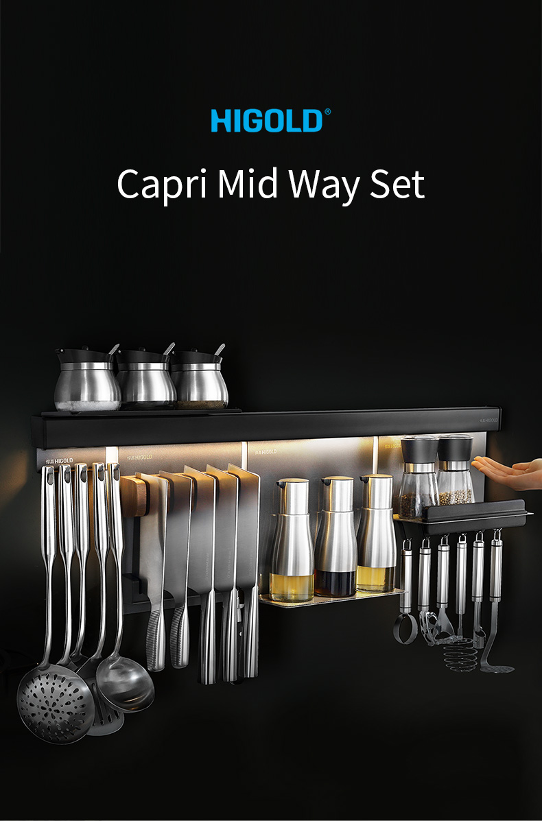 Kệ gia vị treo ngoài Higold Capri 403191