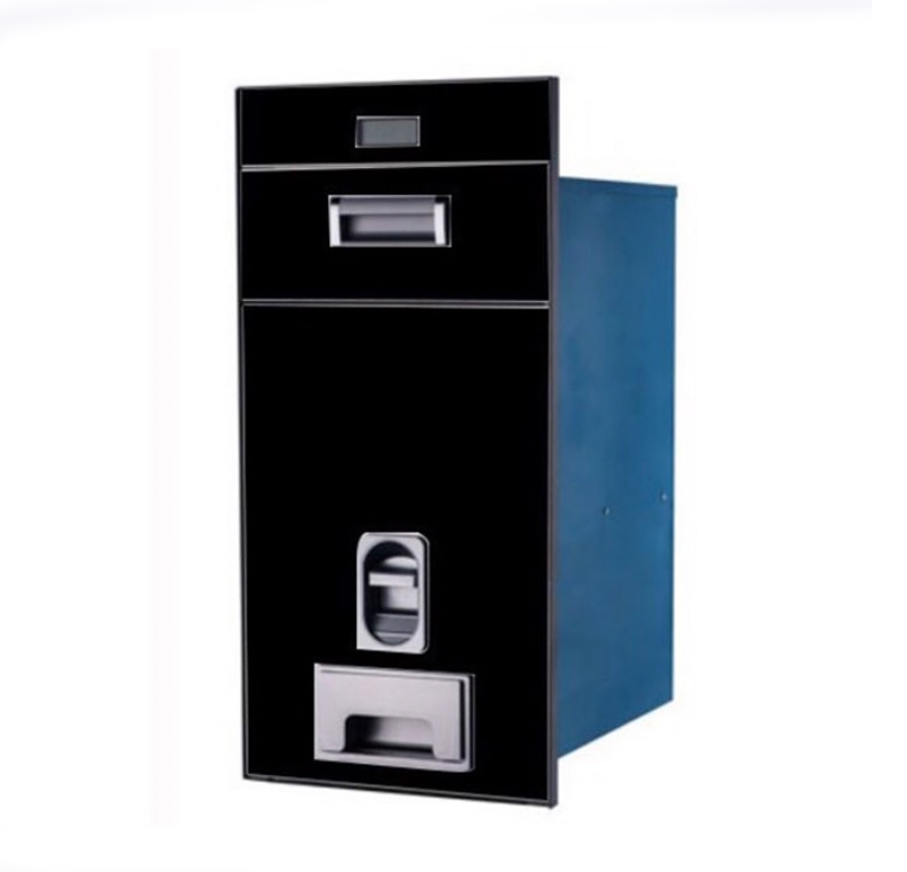 Thùng gạo mặt gương nút nhấn màn hình điện tử Higold 307039 307040