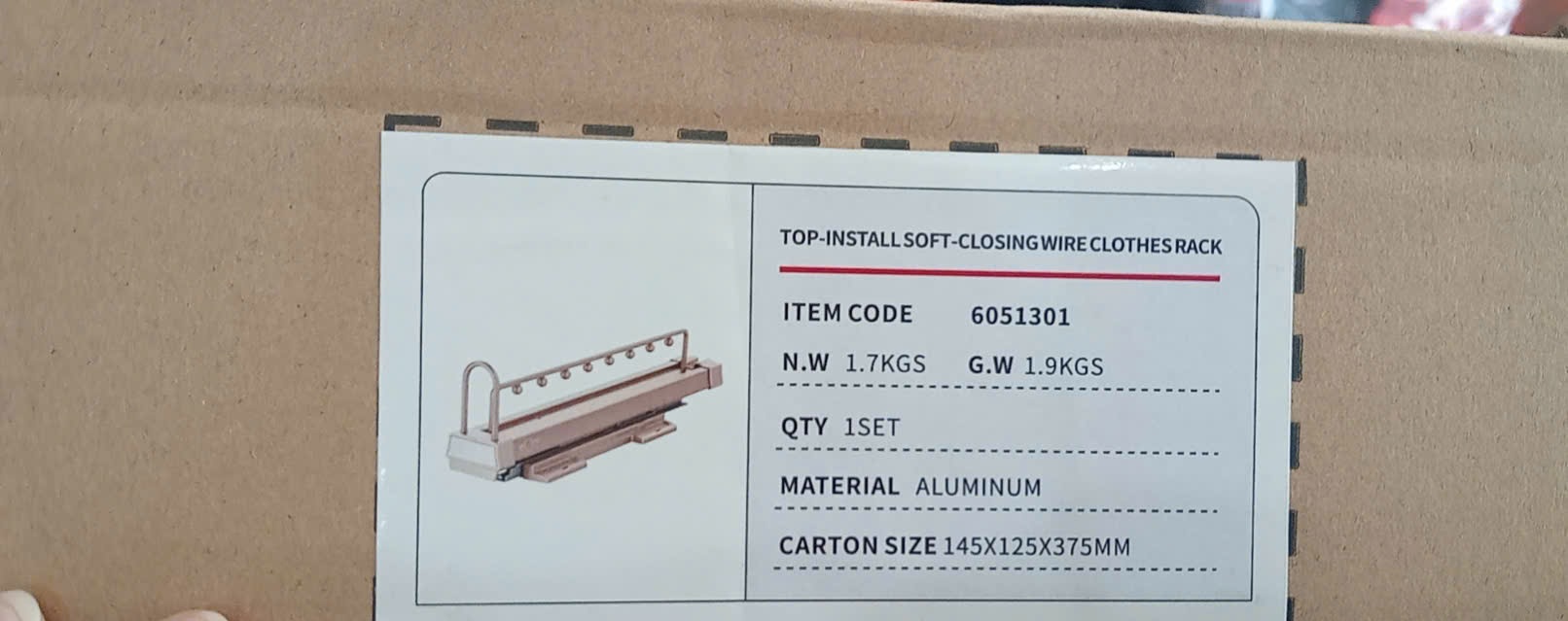 M&oacute;c quần &aacute;o treo đỉnh Higold 6051301