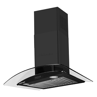 Máy hút mùi kính cong Kocher K-8070V
