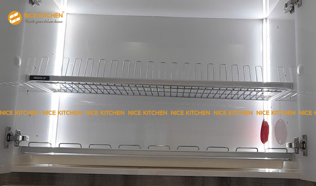 Kệ bát đĩa cố định 2 tầng Inox Sus304 Higold Platinum 401151 401152 401153 401154
